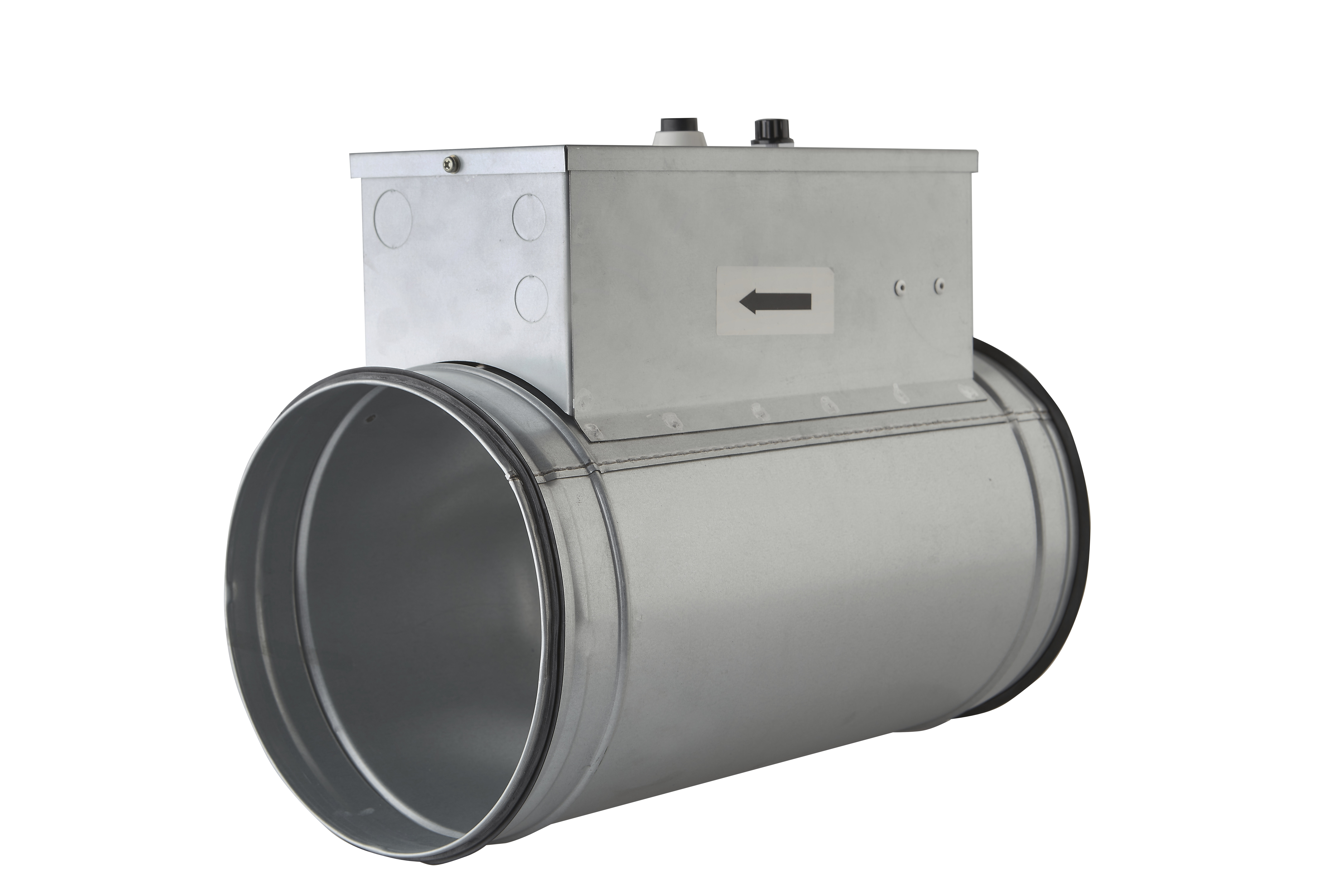 Reventon 1,2 kW - einstufige elektrische Kanal Vorheizung mit Regelung für INSPIRO BASIC Serie 150/1,2