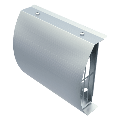 Helios IP-FBA 160 - ISOPIPE-Fassadenblende Außenluft DN 160 - 03127