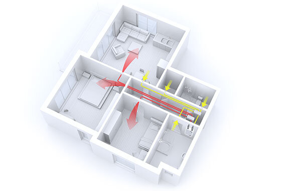 Anwendungsbeispiel von x-well S280 von Kermi