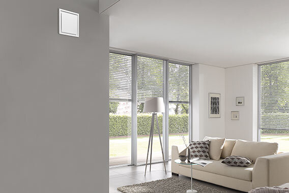 Zuluftauslass im Wohnraum x-well S280 von Kermi