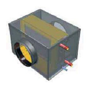 S&P BA-AF 200 L  - Kühlregister, Kaltwasser, DN200, links - 5407026900